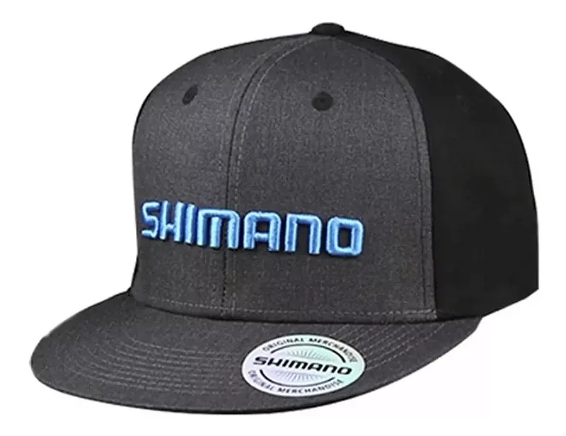 BONE SHIMANO OCEAN KANJI CAP GREY-BLACK