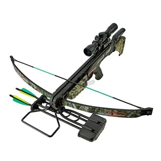 Besta Recurva Hori-Zone Rage X 175lbs + Luneta 4x32 + Quiver