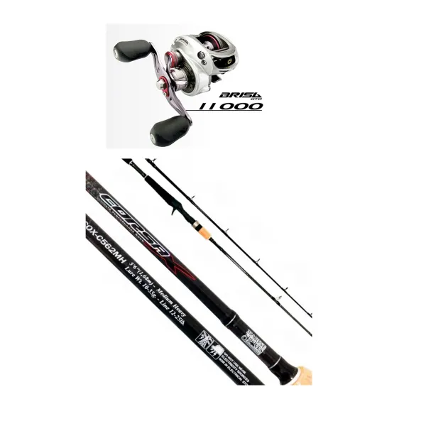 Conjunto Marine Sports: BRISA GTO 11000 SHIL + Vara CORSA Cox C562