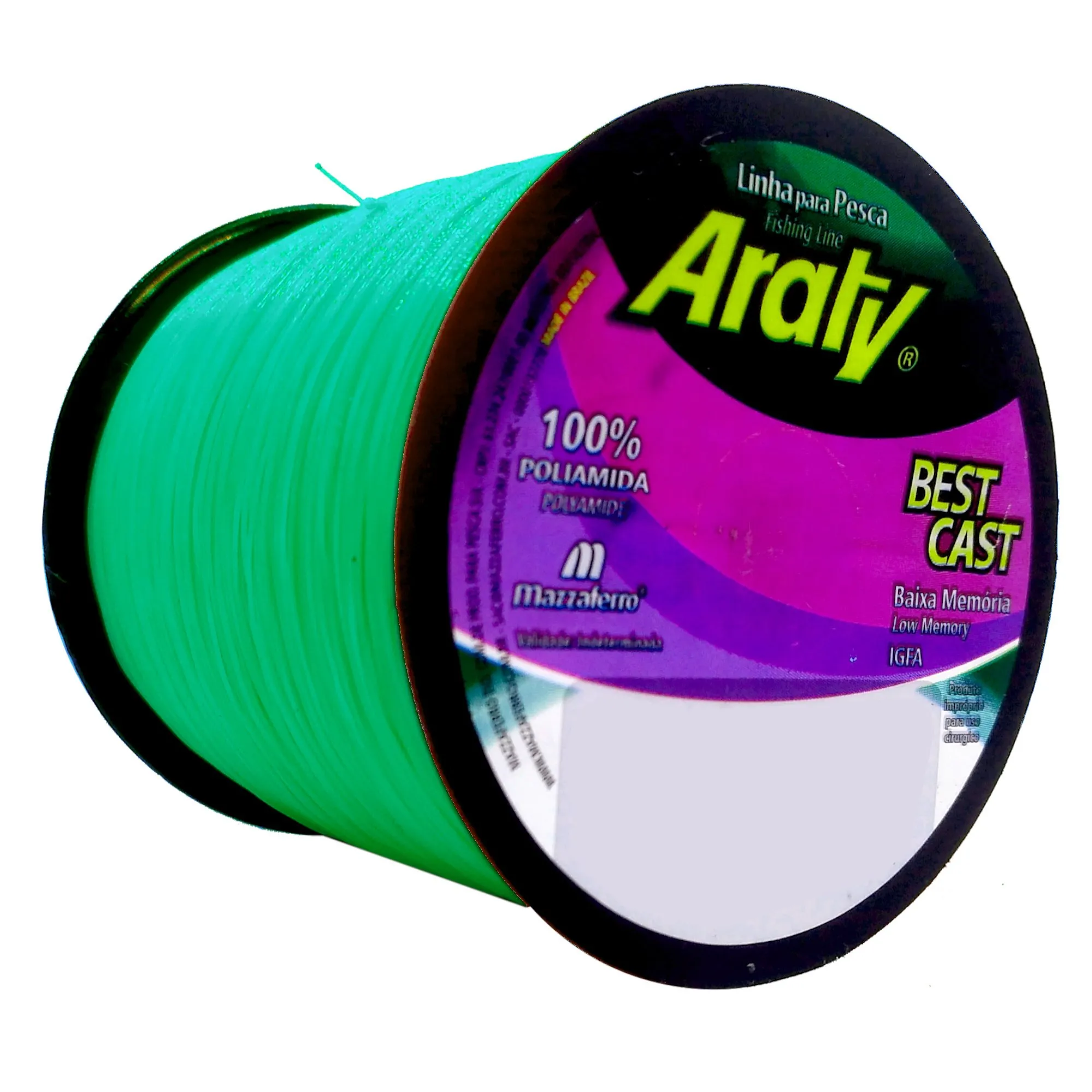 Linha Monofilamento Araty Best Cast - 100g Verde