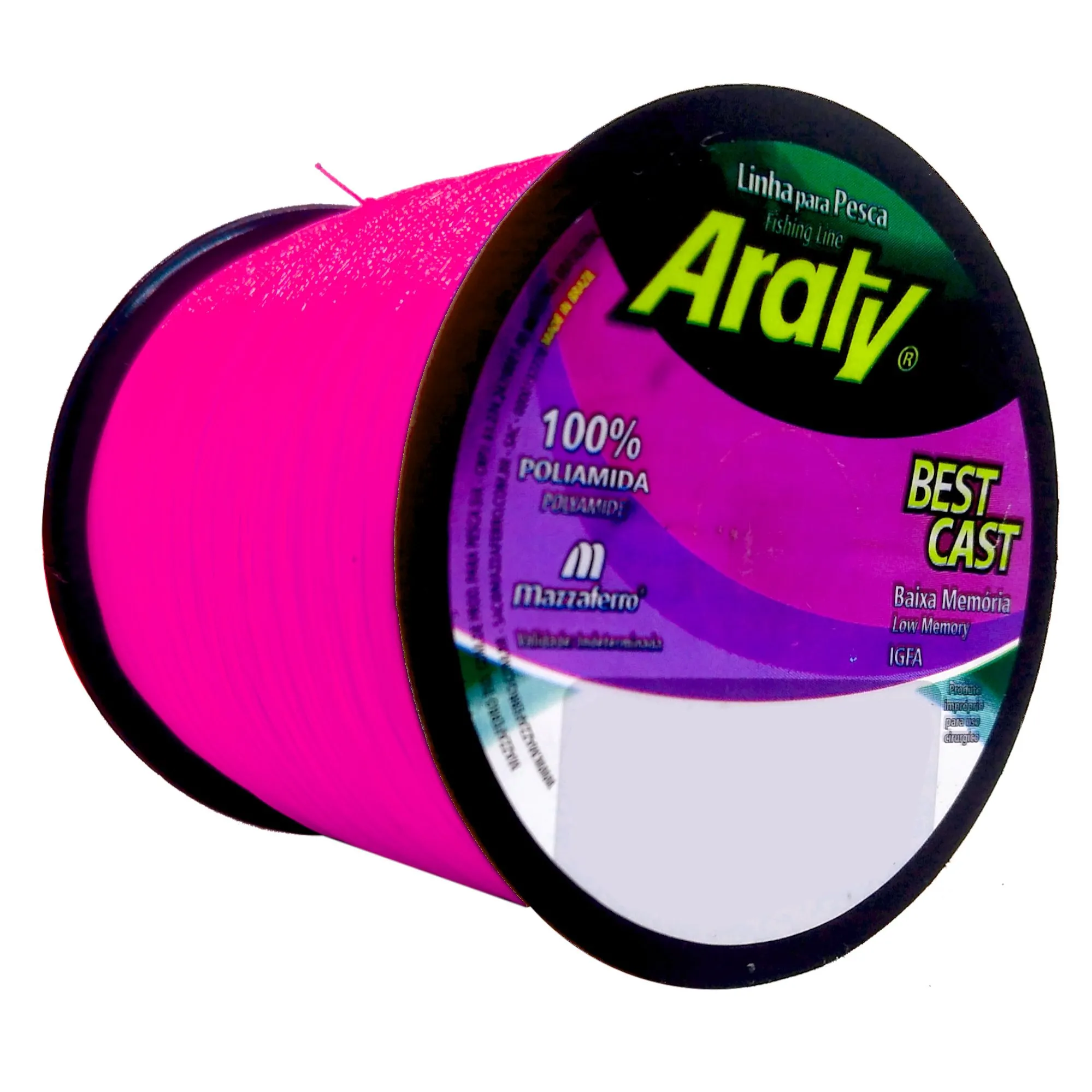 Linha Monofilamento Araty Best Cast - 100g Rosa