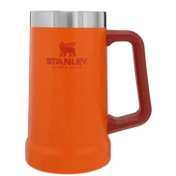 Caneca Térmica de Cerveja - 0,709ml - Laranja