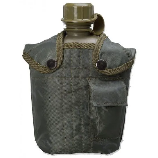 Cantil Guepardo plástico c/capa 950ml Verde