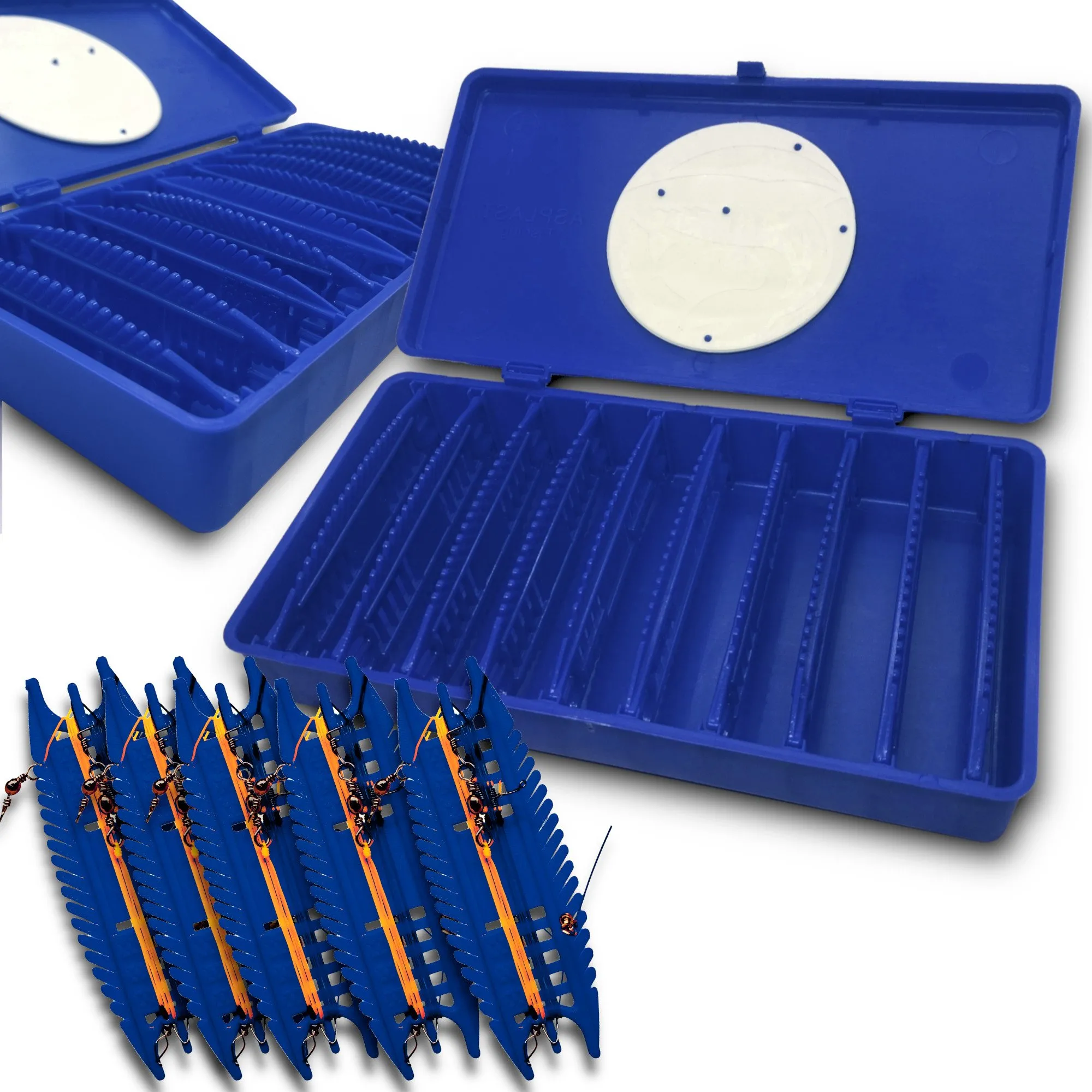 Kit Estojo Porta Chicote Asplast com 10 Espinha + 10 Chicotes