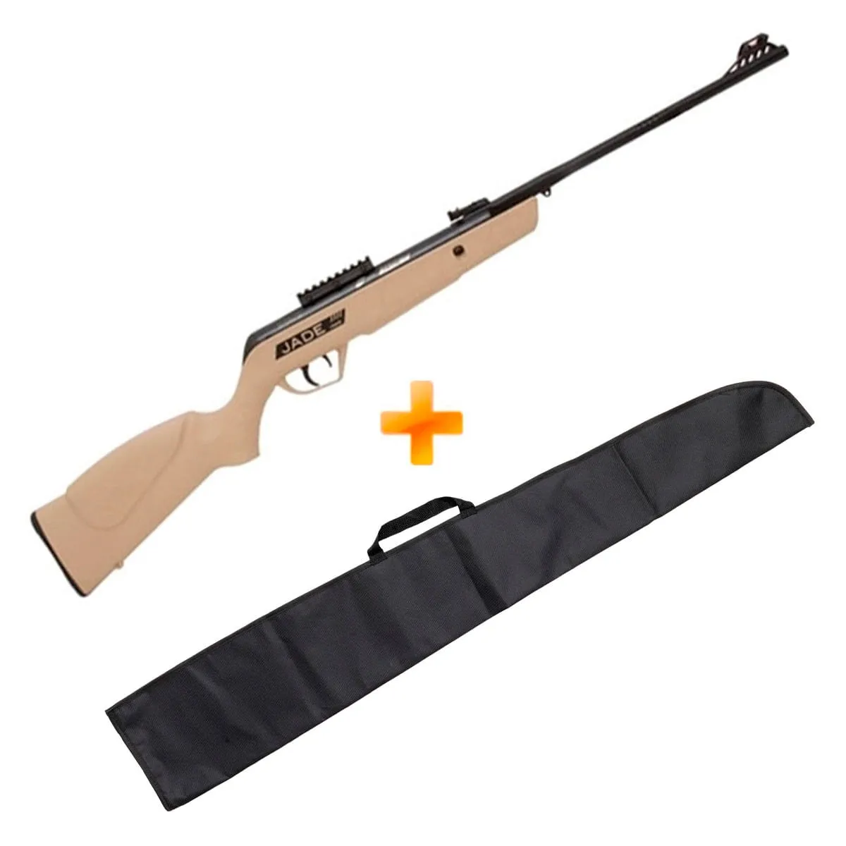 Carabina de Pressão CBC Jade Mais OX Desert 4.5mm + Capa