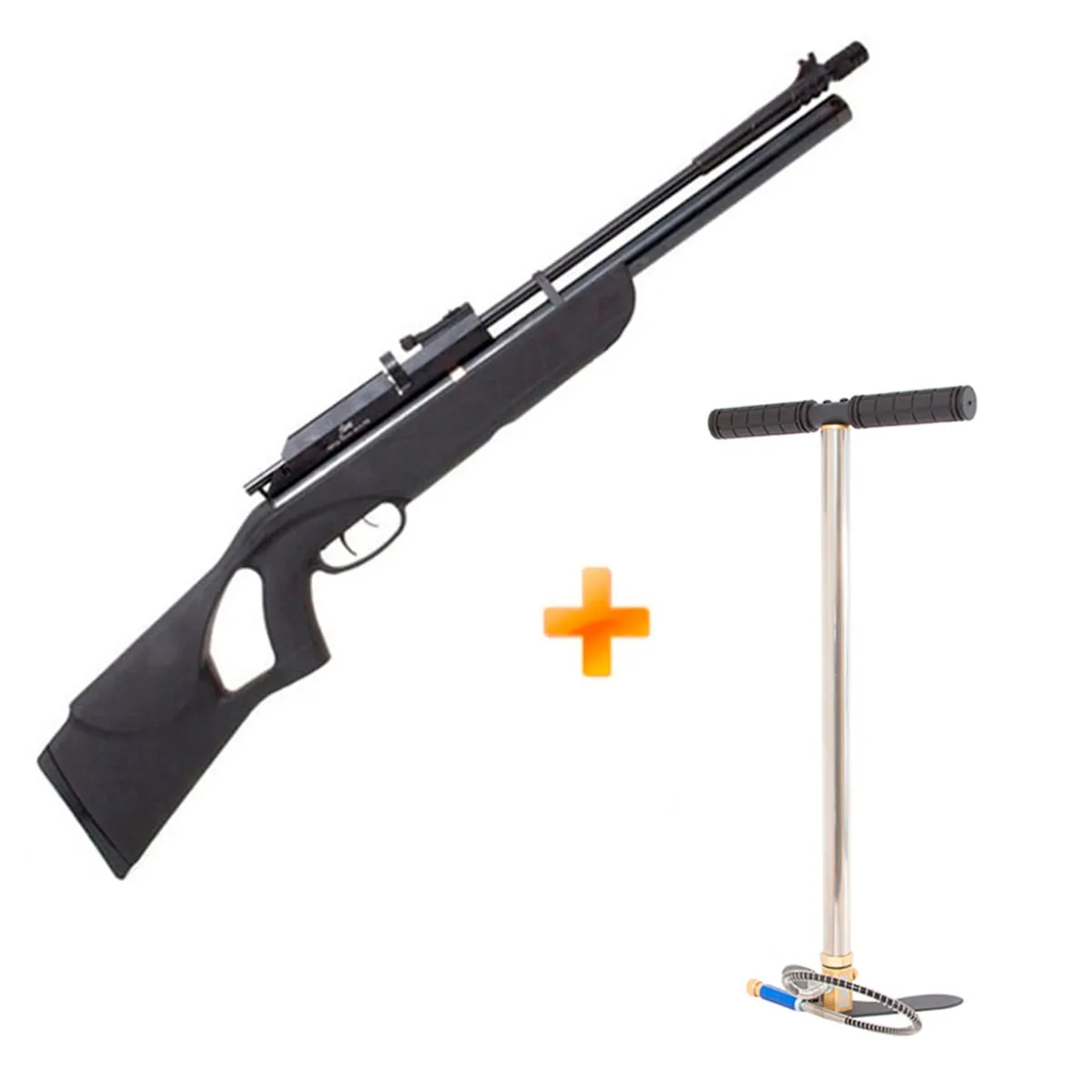 Carabina de Pressão PCP Fiora 5.5mm + Bomba Manual