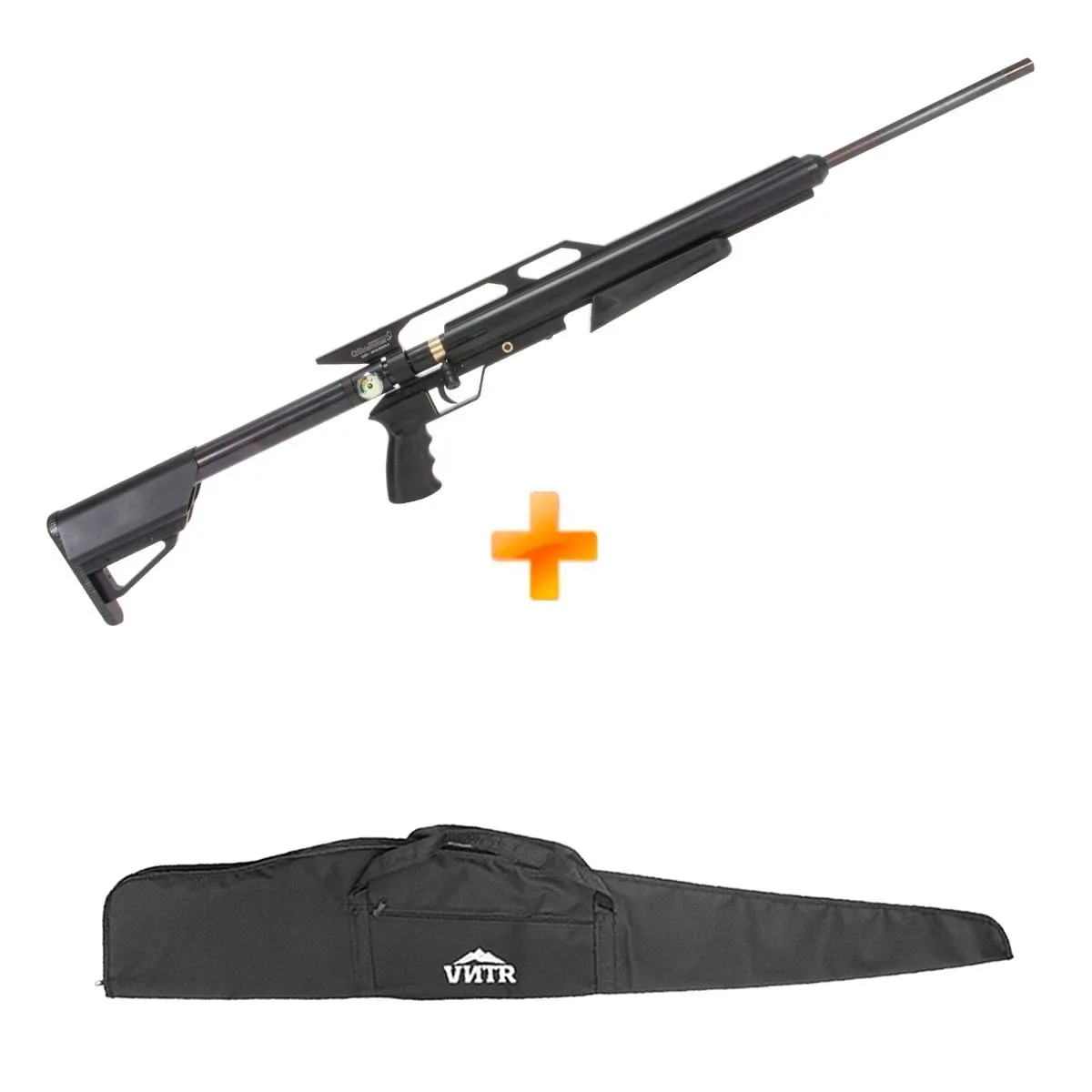 Carabina de Pressão PCP QS Hammer 5.5mm - Quick Shot + Capa