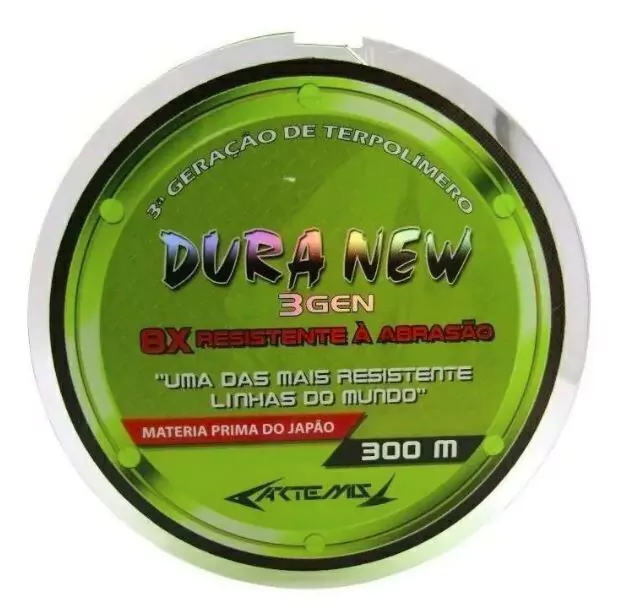 LINHA ARTEMIS DURA NEW YELLOW 0.25MM 300M