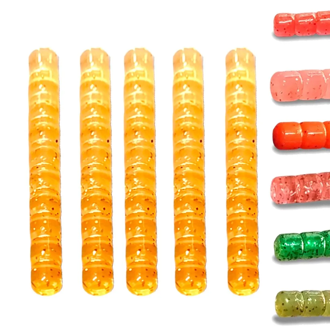 Kit Flutuador Atrativo Holográfico 5mm - 5 Filetes com 10 Unidades