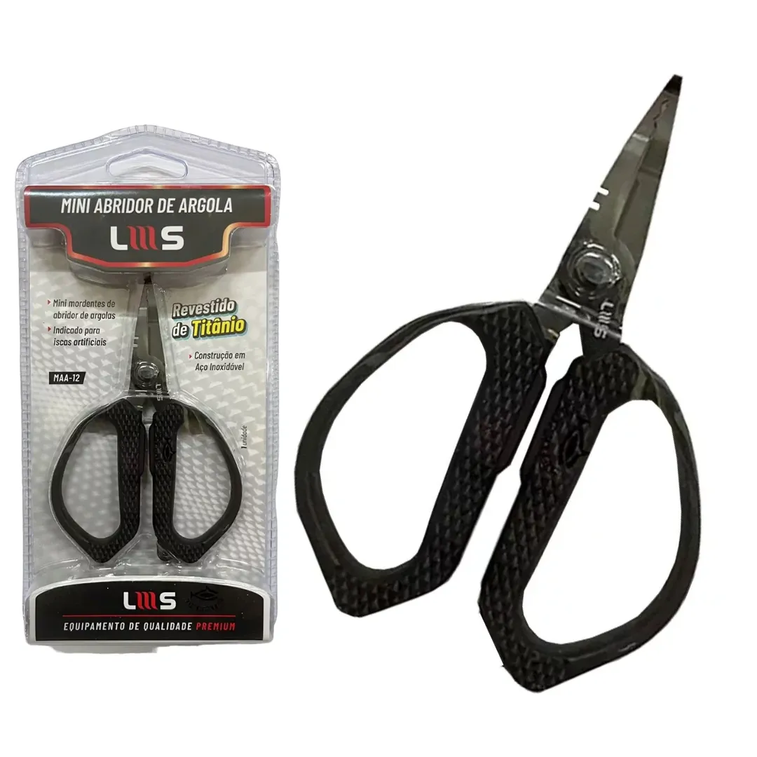 Tesoura Lumis com Dente para Argola - 12cm