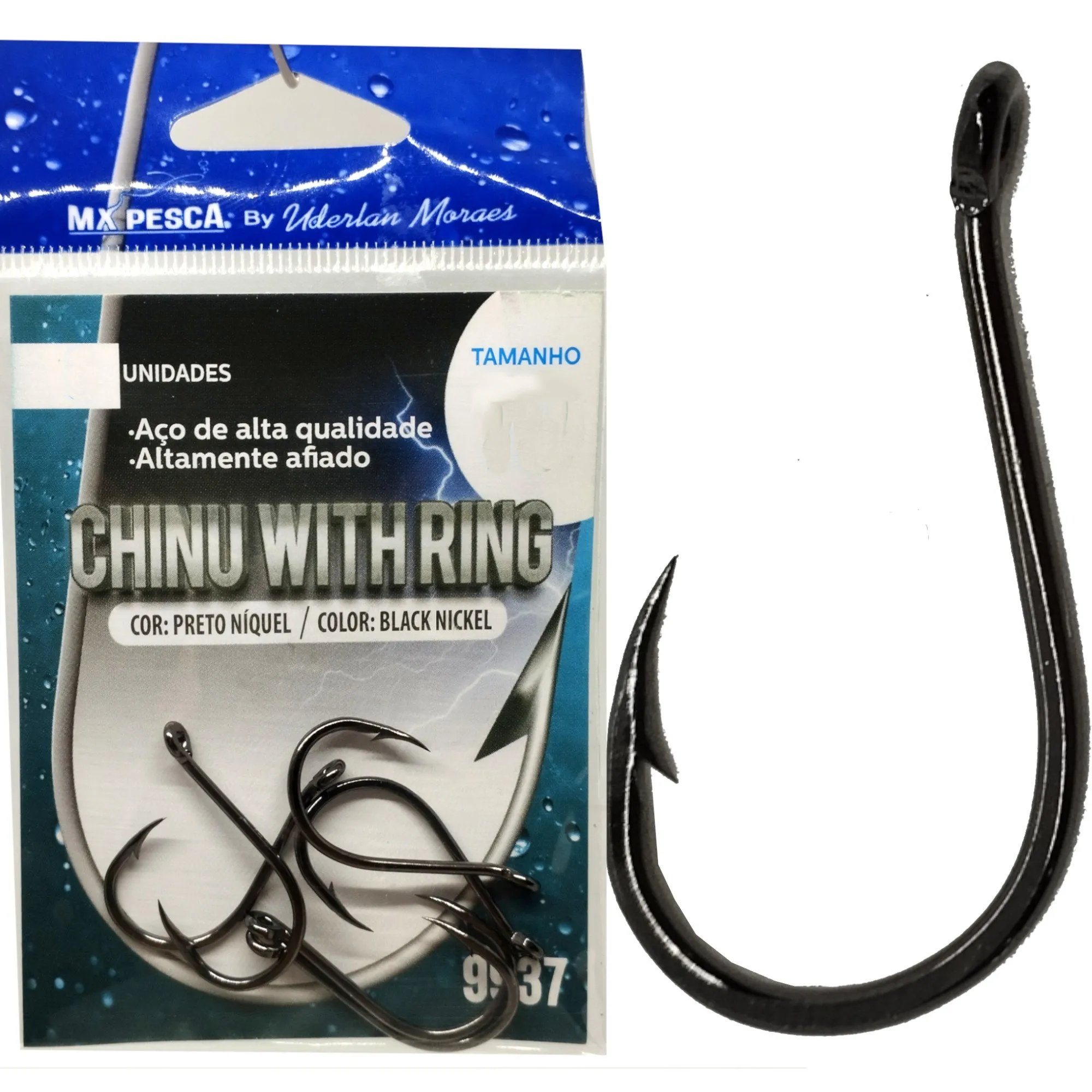 Anzol Chinu With Ring - MX Pesca