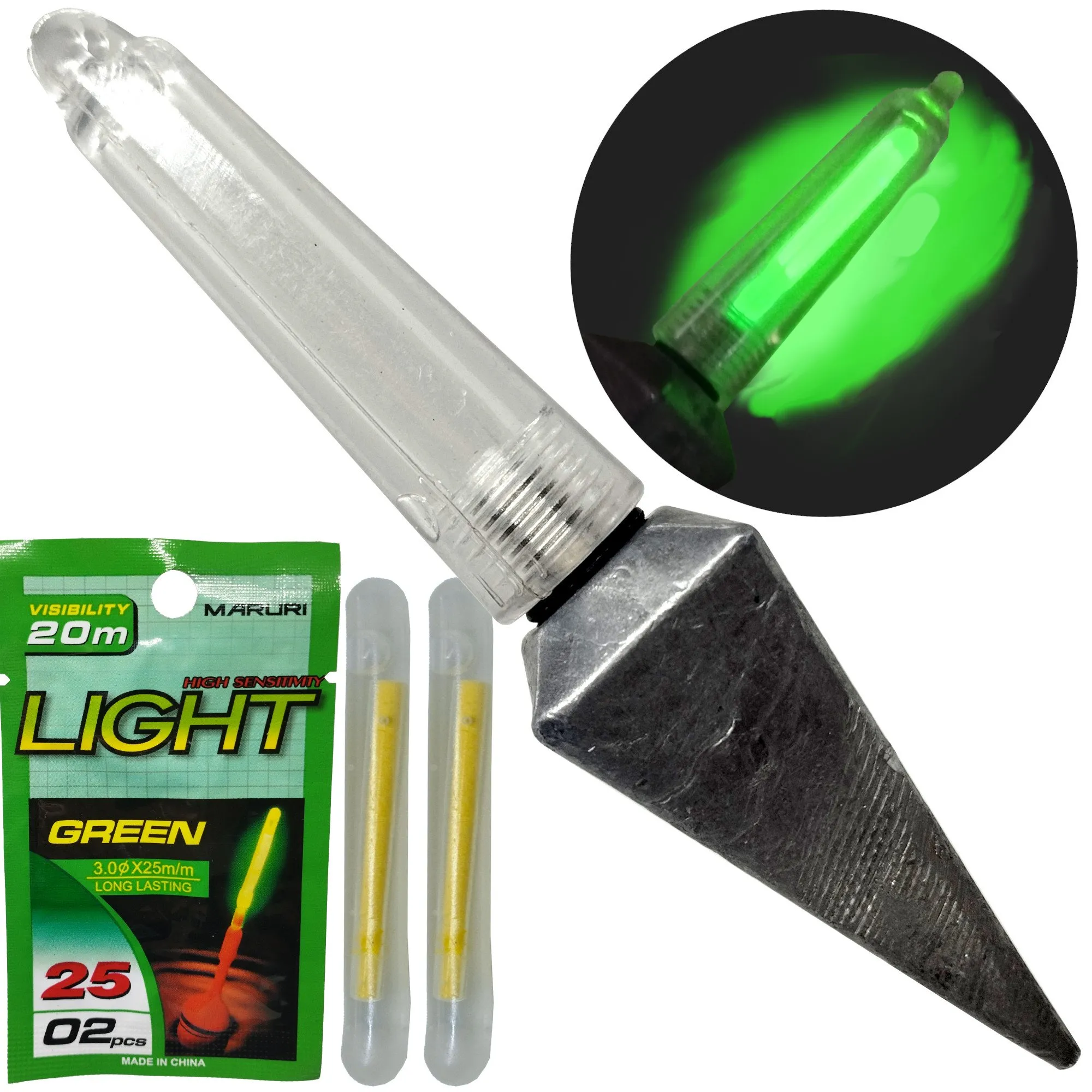 Chumbada Capela com Cápsula e Bastão Químico