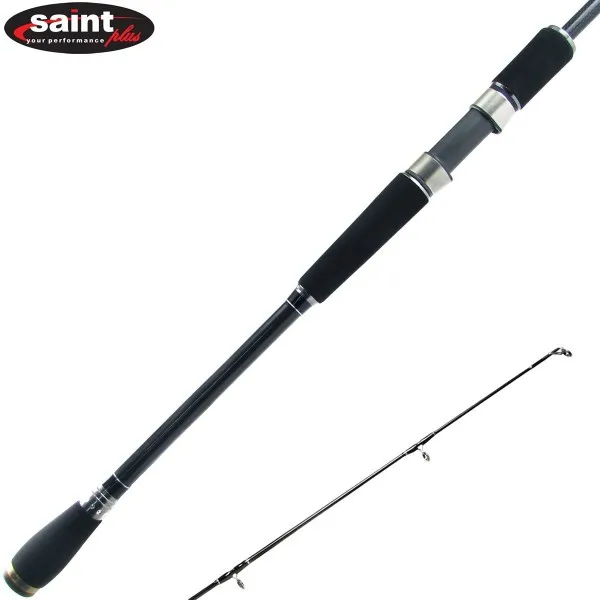 Vara molinete SAINT PLUS CLASSIC 8"0' (2,40 m) 30 a 60 Lbs - Carbono