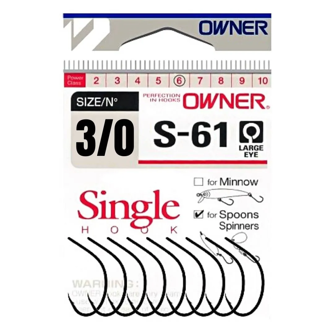 Anzol Owner Single Hook S-61