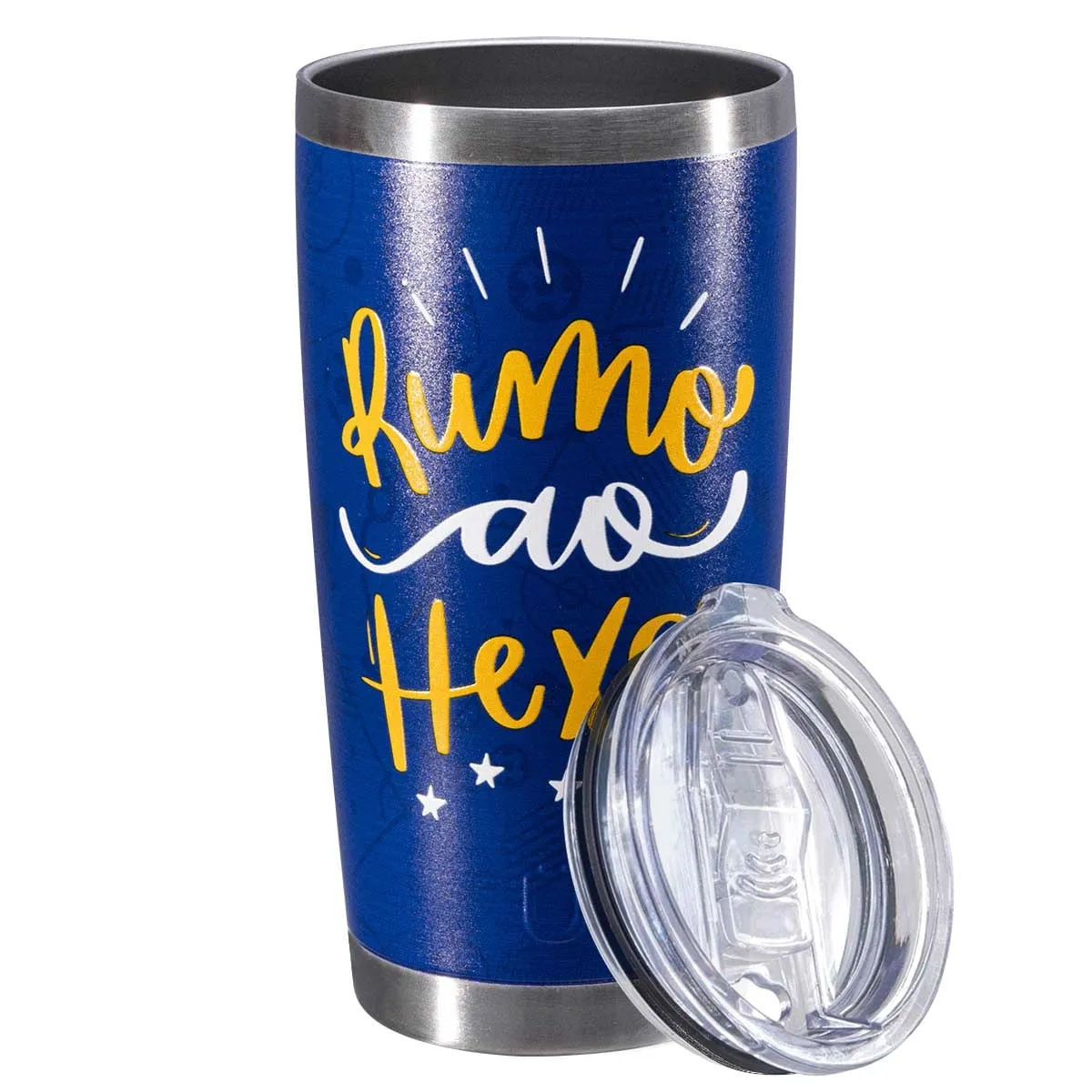 Copo Térmico CT Lucky Future Brasil Rumo ao Hexa 591ml - Glück