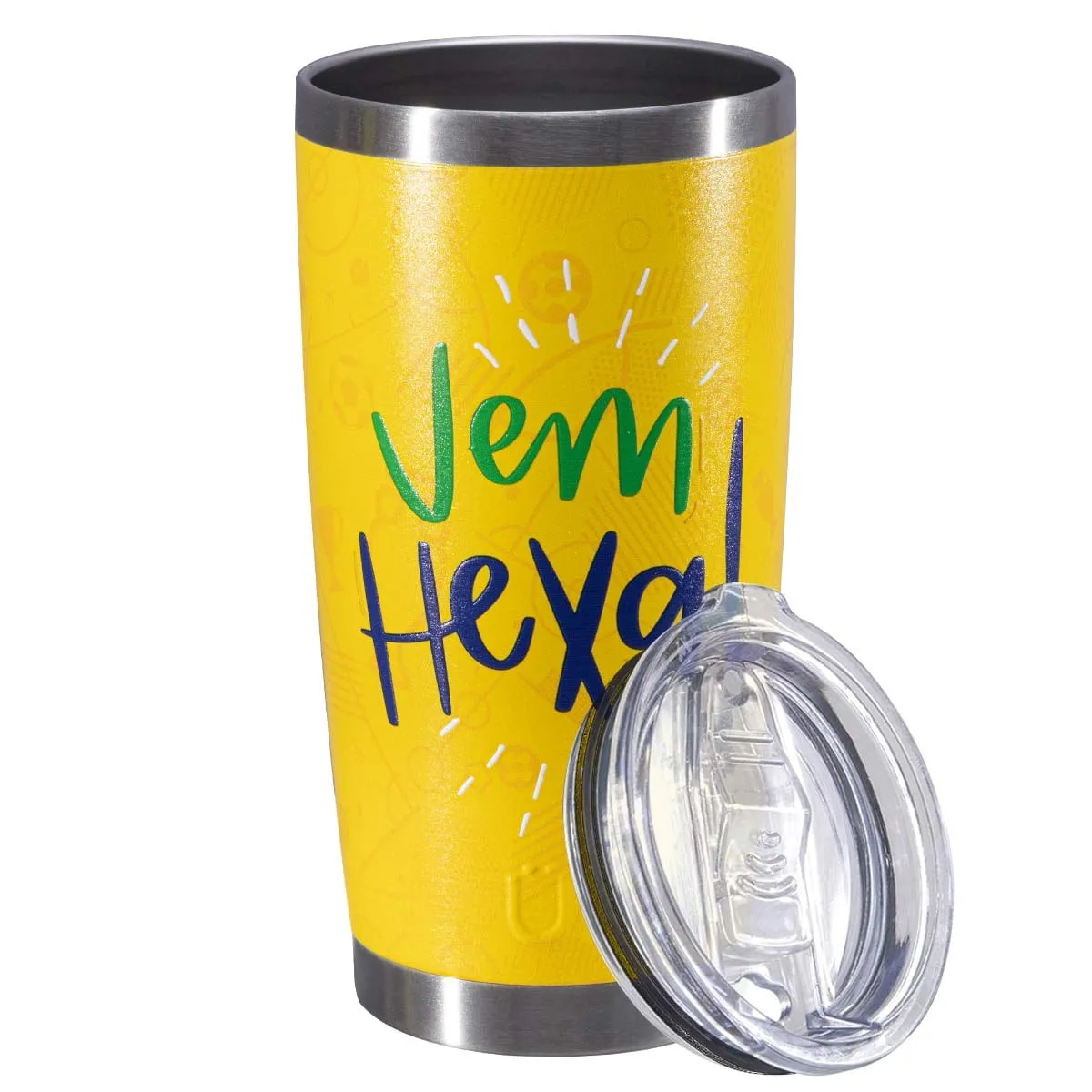 Copo Térmico CT Lucky Future Brasil Vem Hexa 591ml - Glück