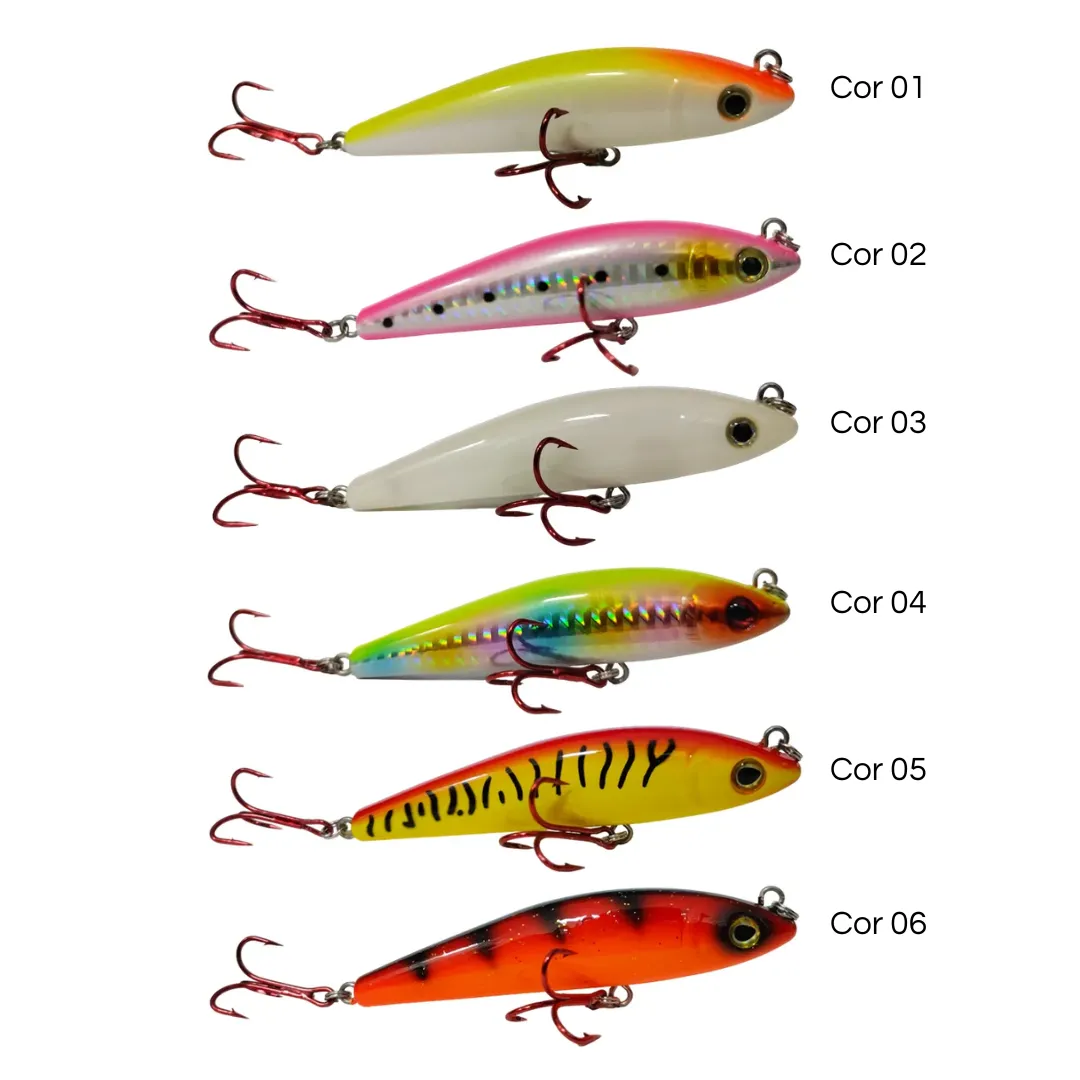 Isca Artificial Capitão Hook TOP 10 Matadeira - 9cm 15,5gr