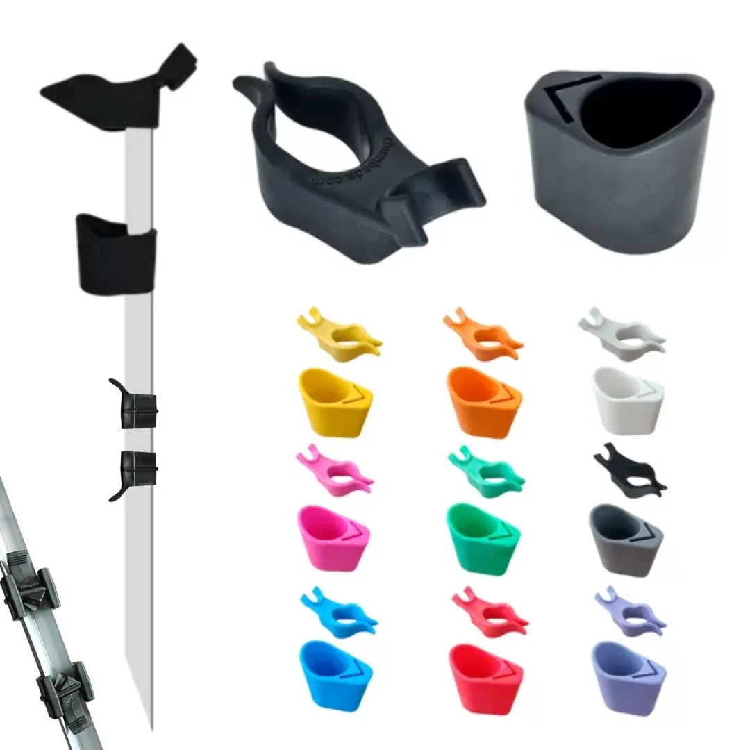 Suporte de Vara Retrátil Emborrachado - Chumbada Oficial 1,50 metros