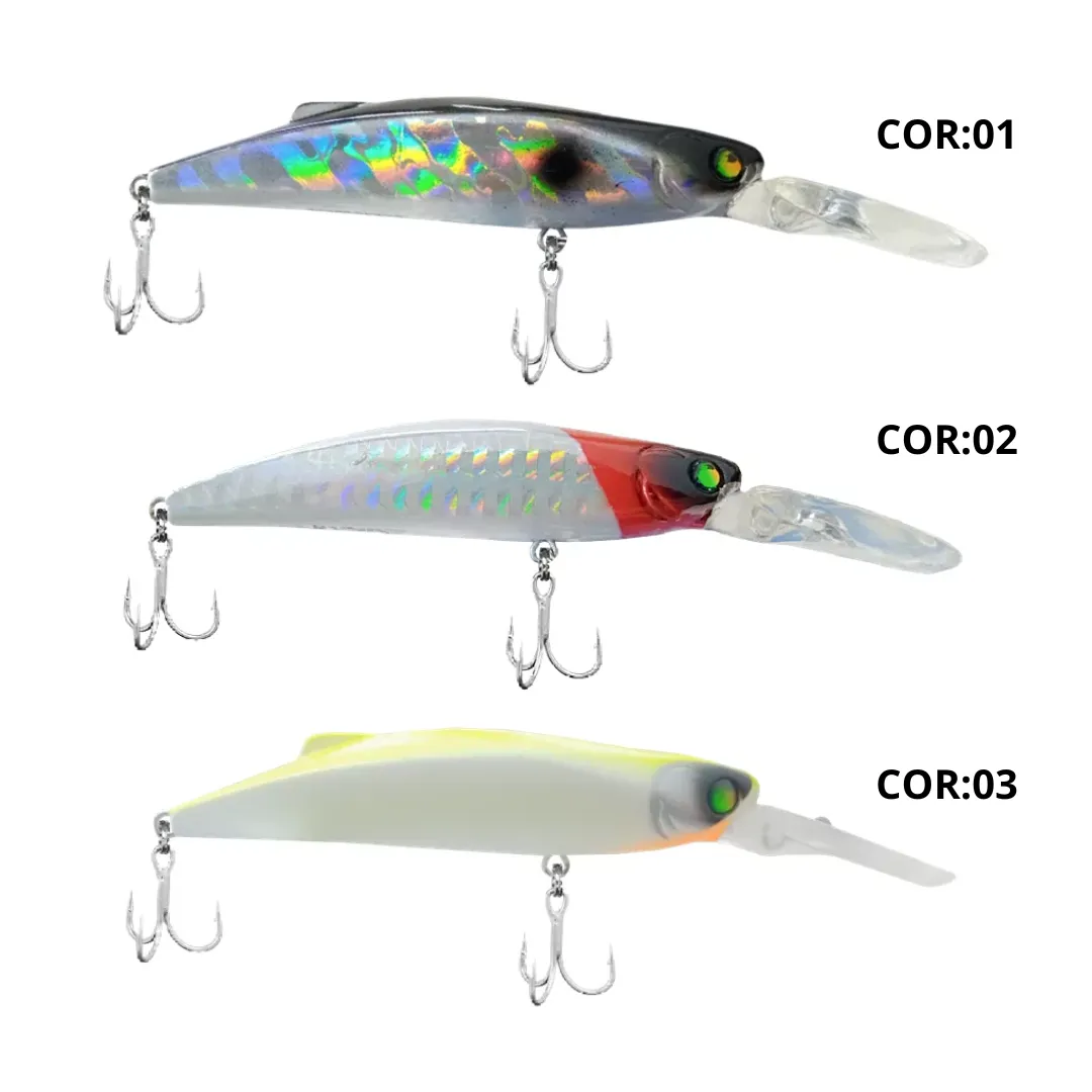 Isca Artificial Aicas Snake 7cm 8,4g