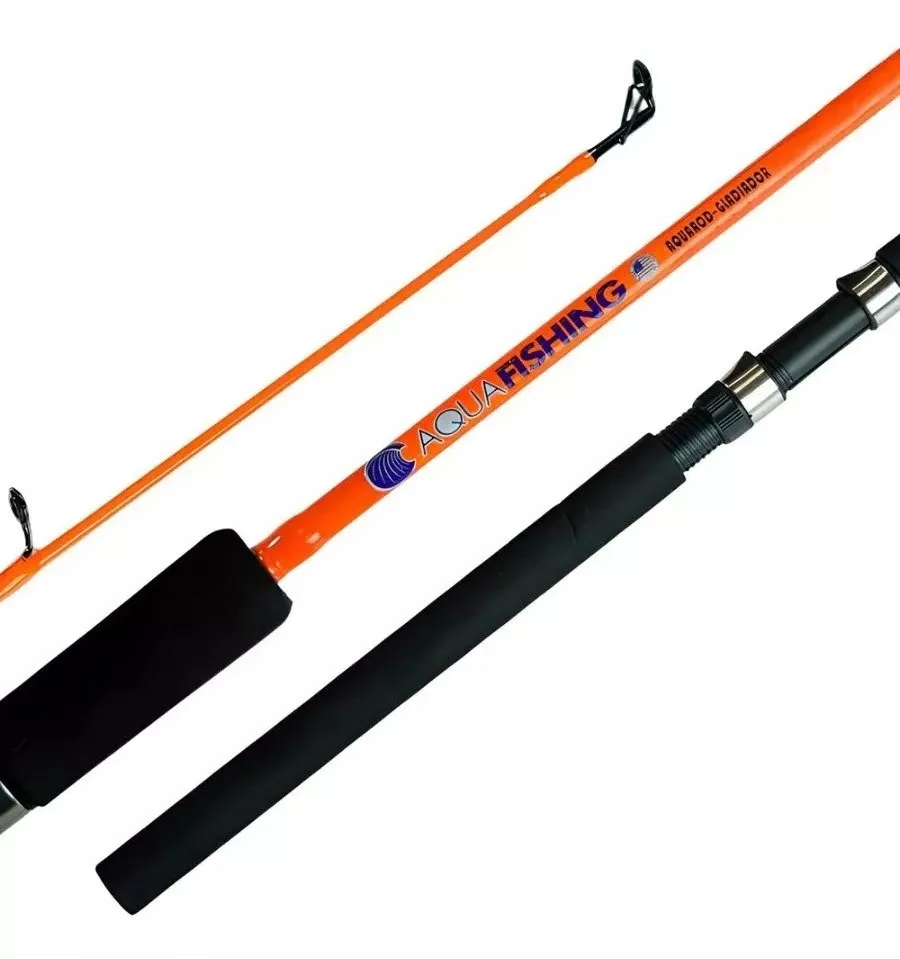 Vara  Molinete Gladiator Aqua Fishing 2,00m 12kg Line 25lbs 2p