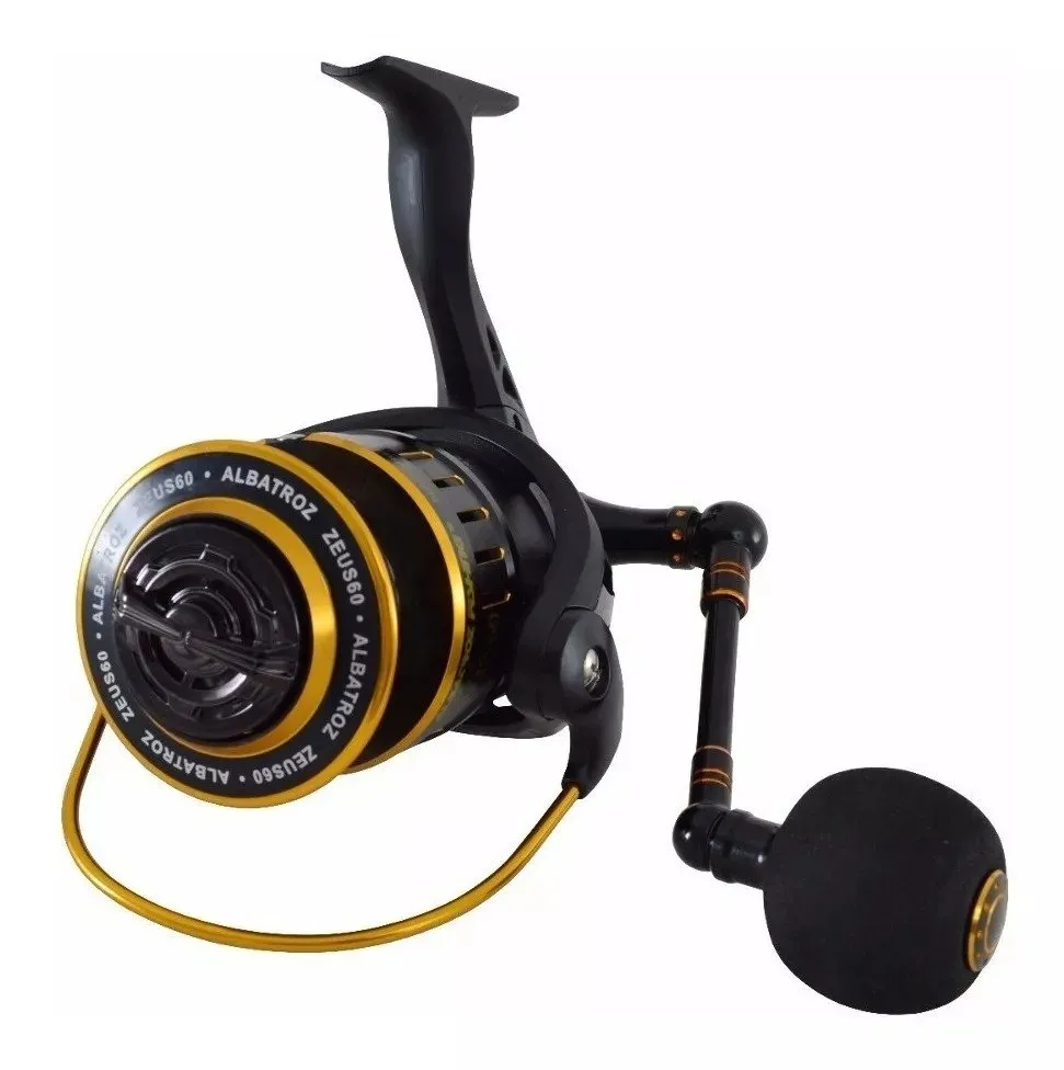Molinete Albatroz Zeus 60 | Drag 10kg 10 Rolamentos 5.2:1