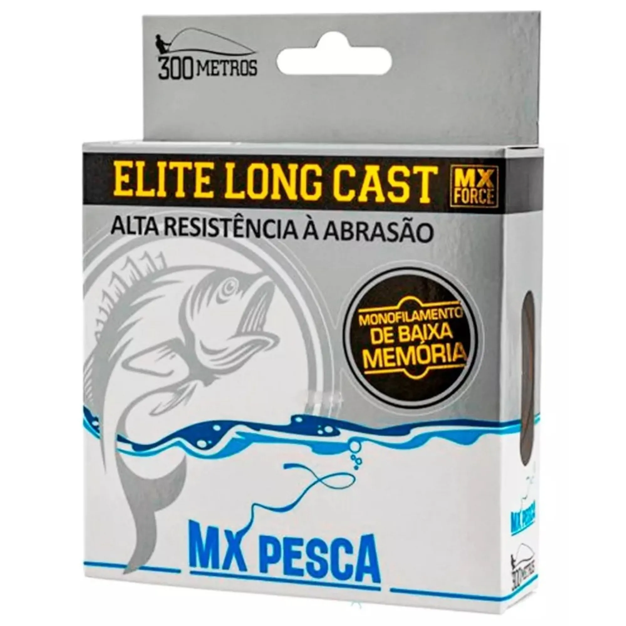 Linha MX Pesca - Elite Long Cast 300m - Transparente