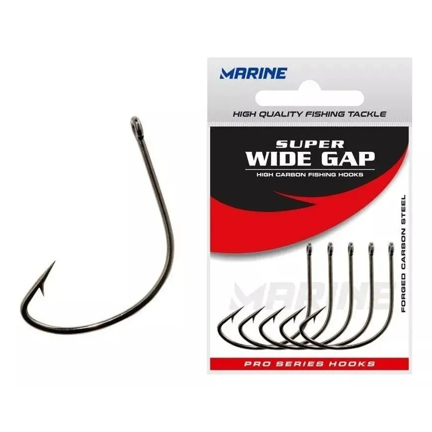 Anzol Super Wide Gap -  Black - Marine Sports