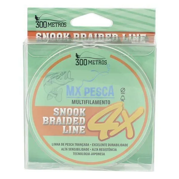 Linha Multifilamento Snook Braided Line 300m.