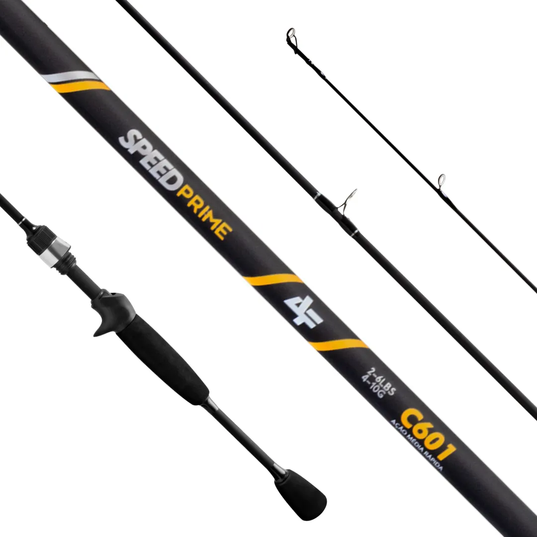 Vara Speed Prime 6' (1,82mt) 6lbs - para Carretilha