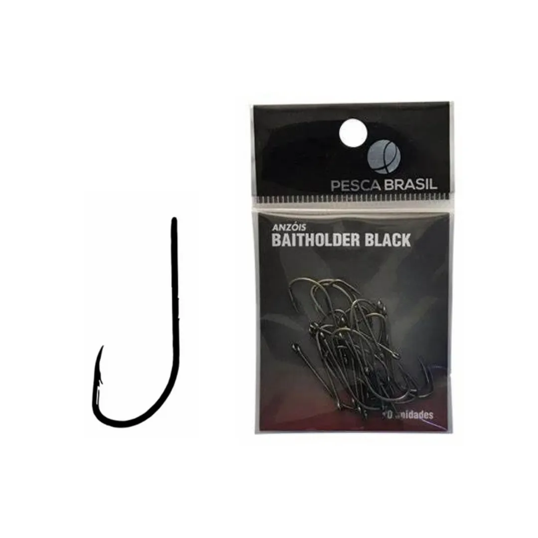 Anzol Baitholder Black - Pesca Brasil