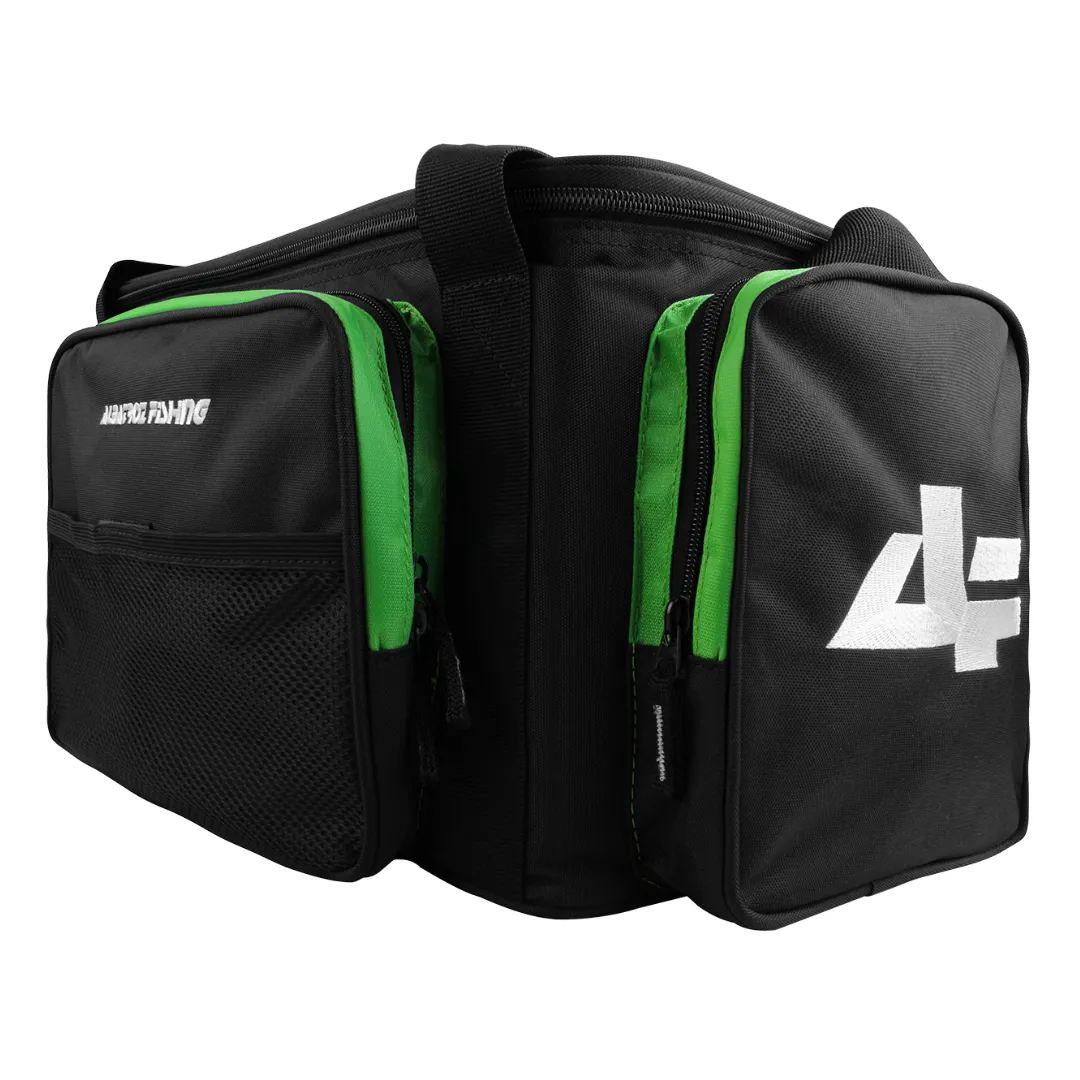 Bolsa Albatroz Fishing AF16-0011 Black com 4 Estojos