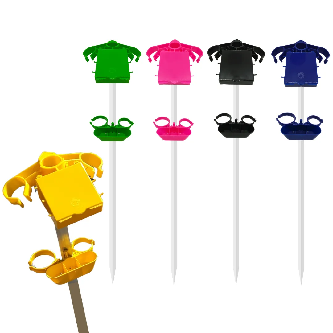 Suporte de Vara Asplast - Triplo Completo 1,20m | 1,50m