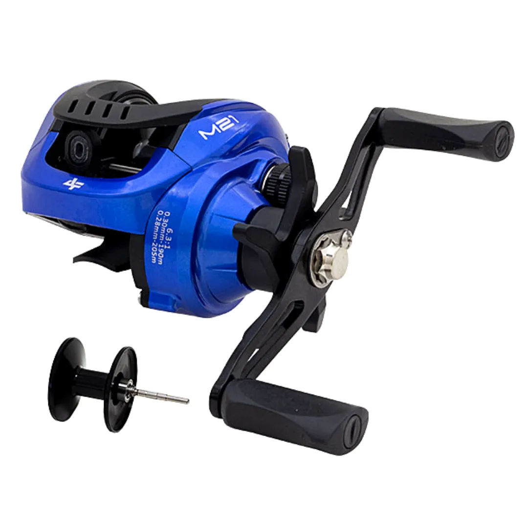 Carretilha M21 Slim Albatroz Fishing - Azul