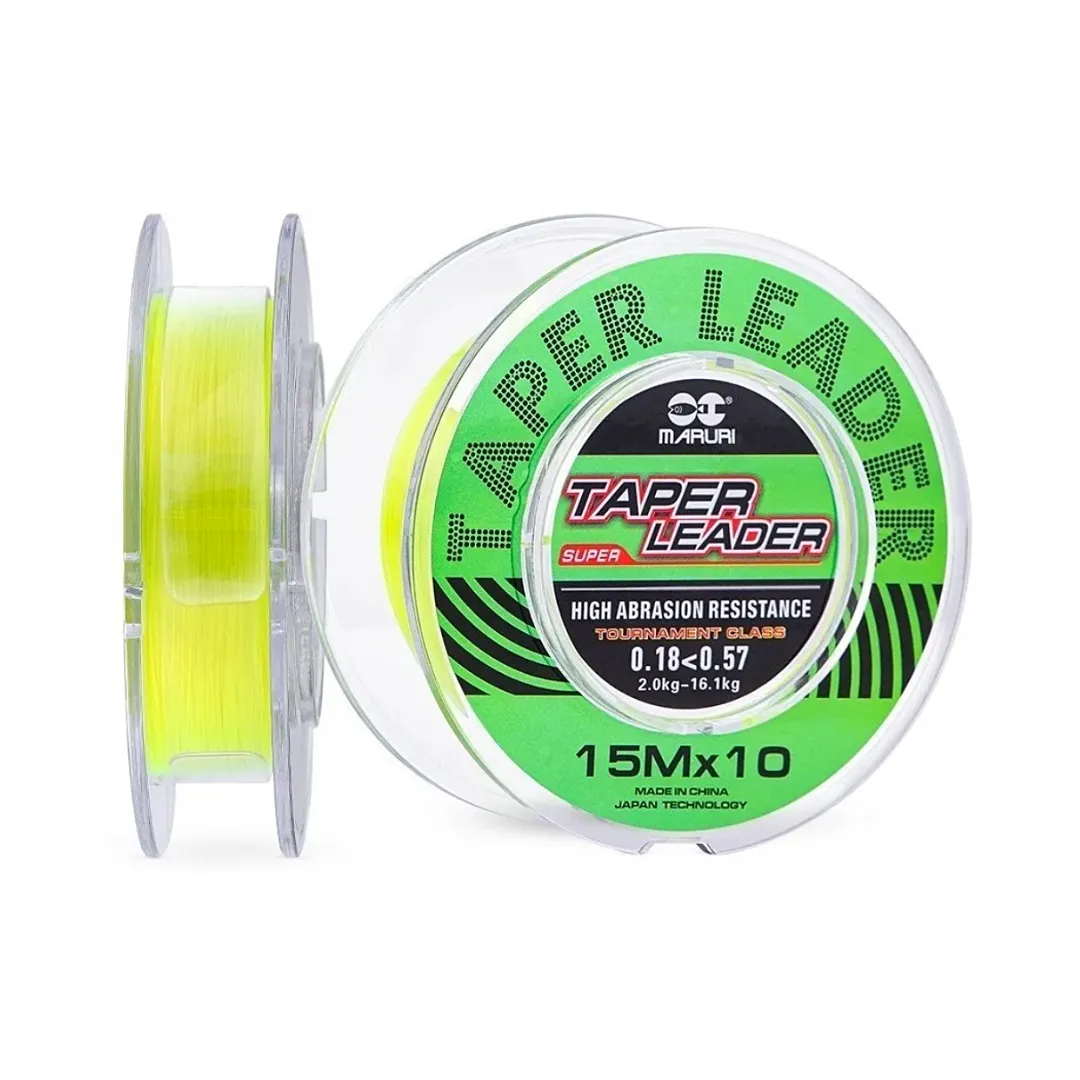 Arranque Cônico Progressivo Maruri - Taper Leader - 10un. X 15m