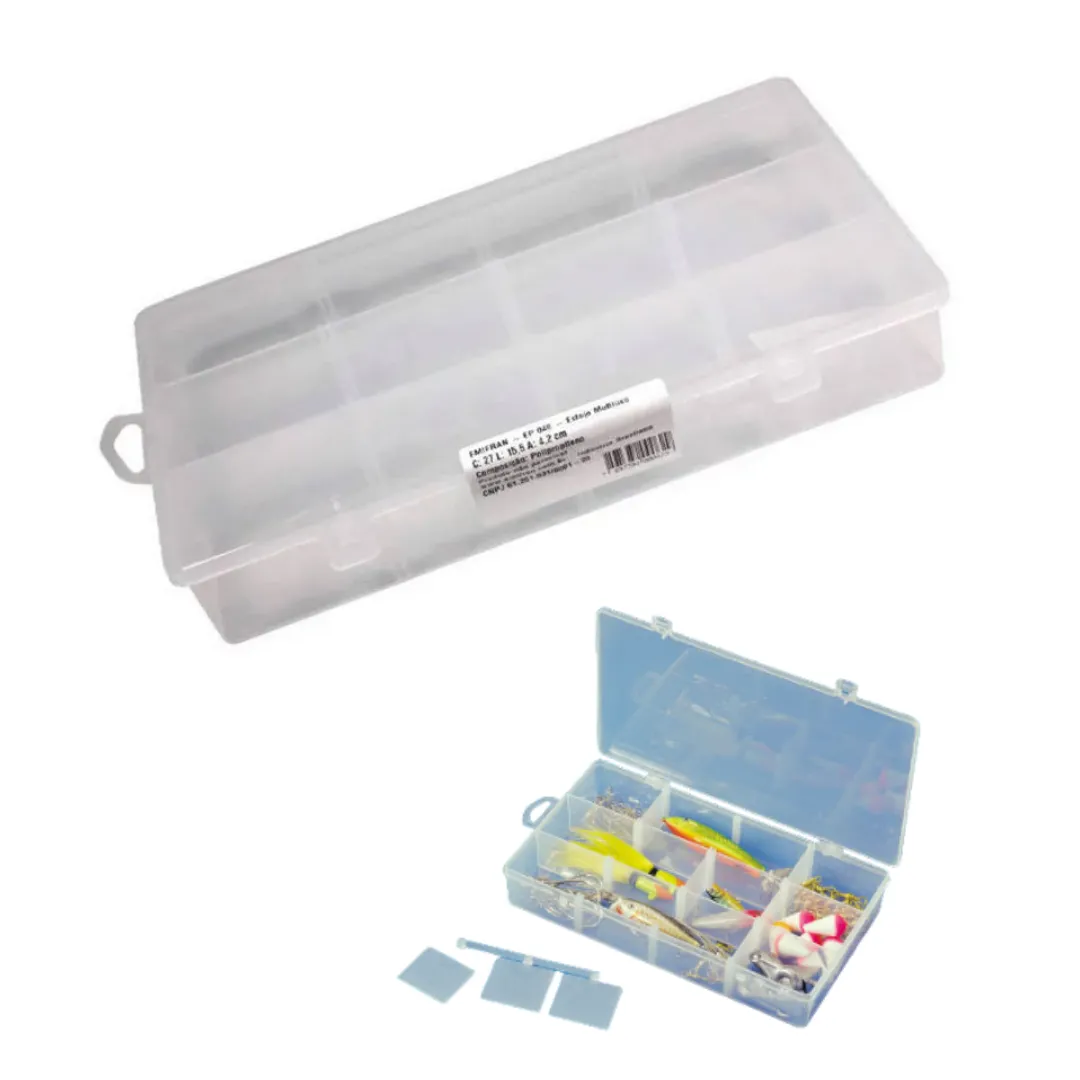 Estojo de Pesca 12 Divisórias - Emifran EP40