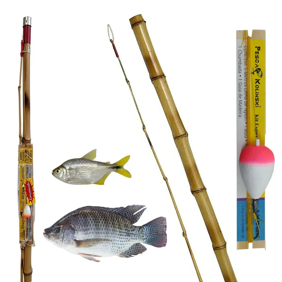 Kit Pesca de Lambari - 2mts (2p)