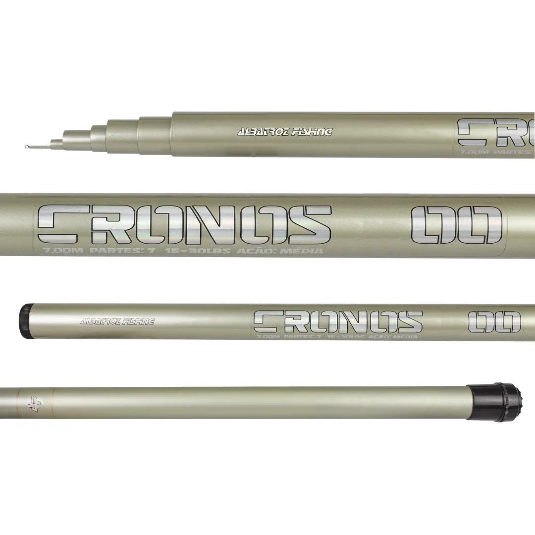 Vara Telescópica Reforçada Cronos-SD - Albatroz Fishing