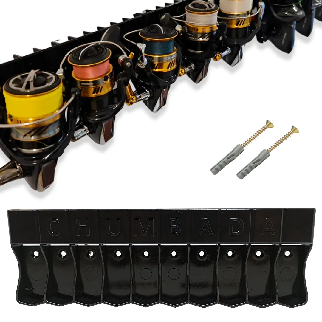 Suporte para Molinetes Preto - Chumbada Oficial