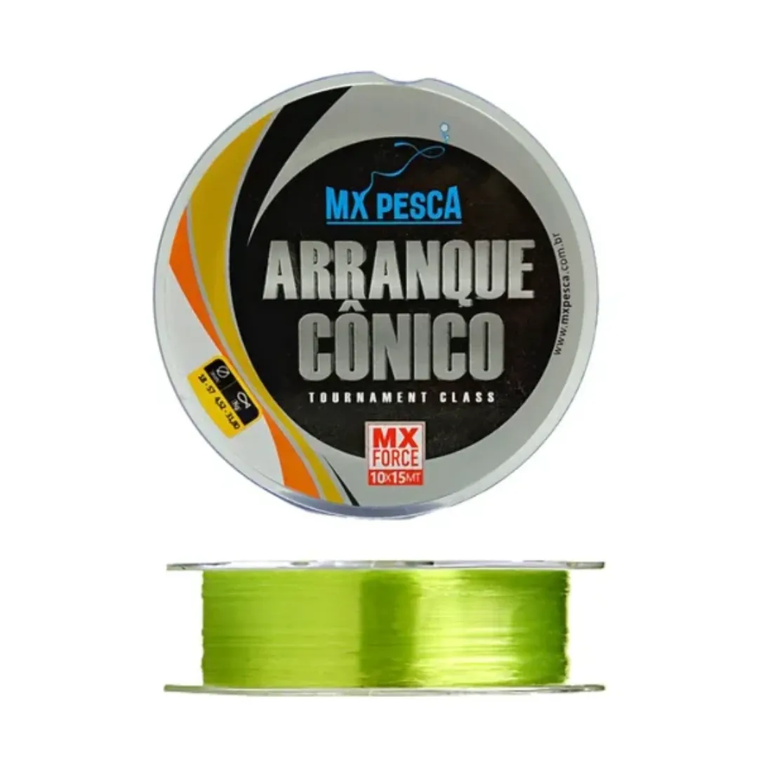 Arranque Cônico MX Force 10x15m - Verde Claro