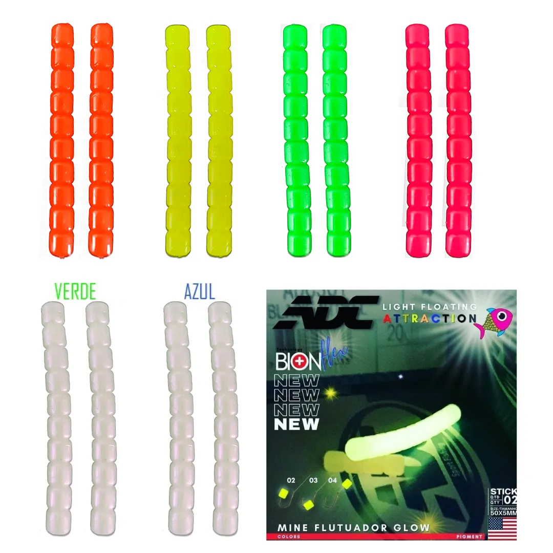 Flutuador Atrativo Mine Soft ADC - Glow