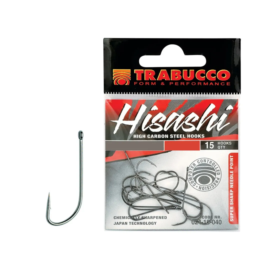 Anzol Trabucco Hisashi Micro Barb - 15 unidades