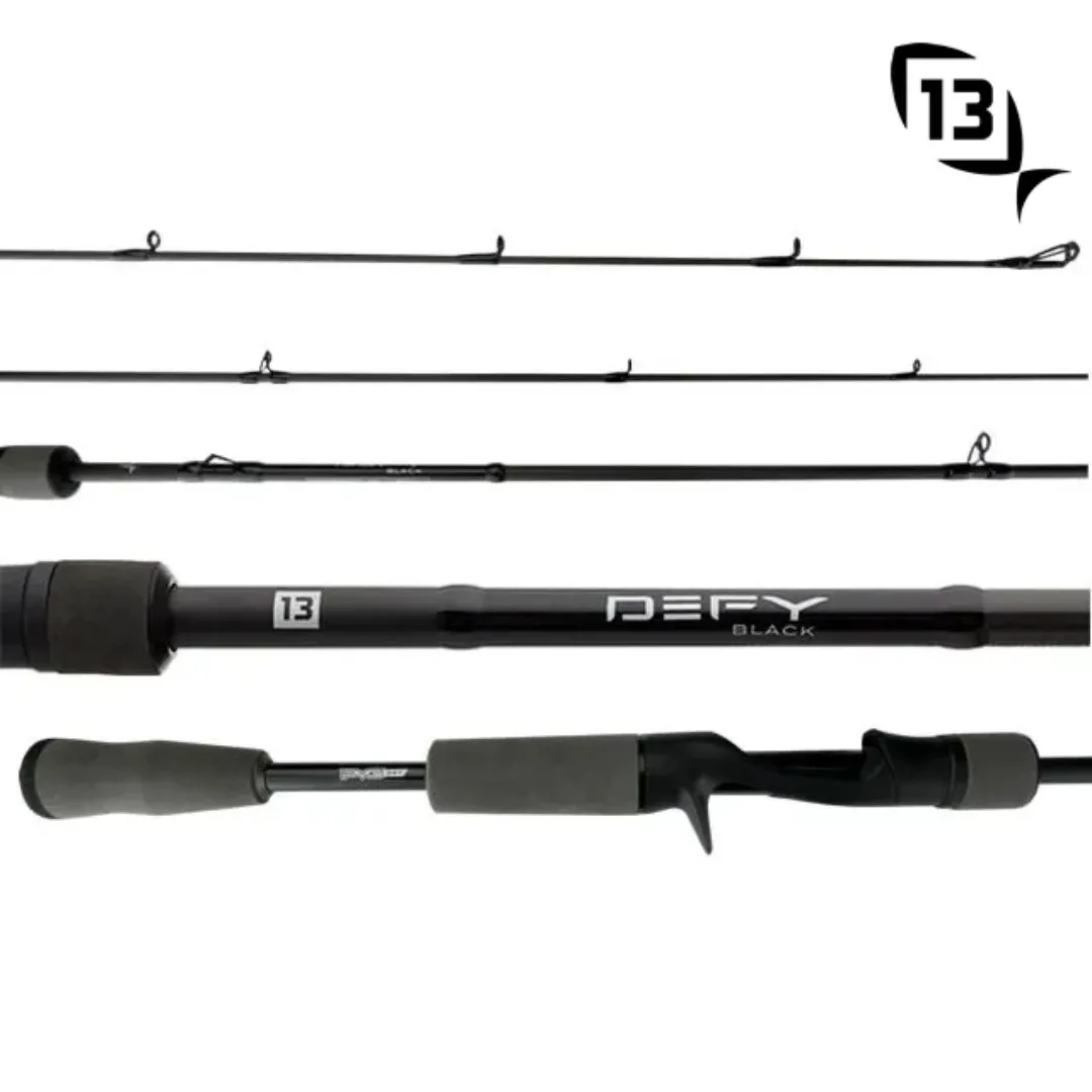 Vara para carretilha 13 Fishing Defy Black 5'8" (1,73m) - 12lbs