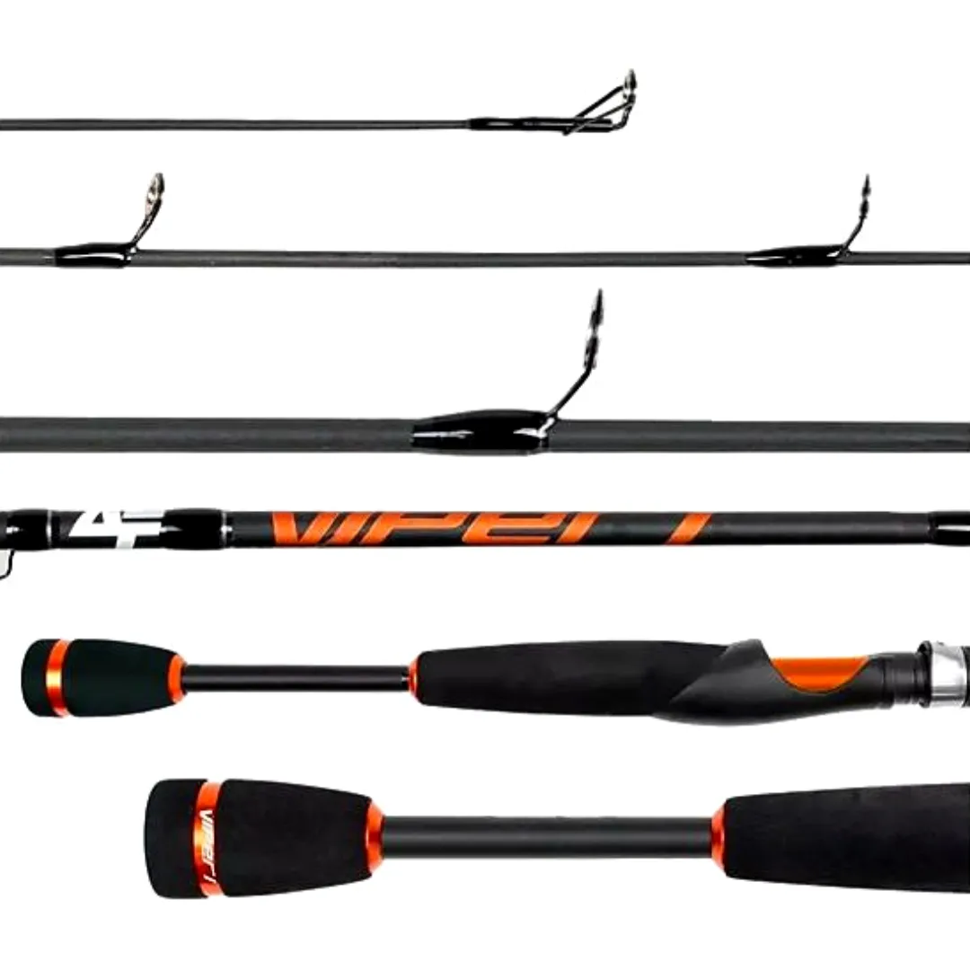 Vara Viper Albatroz Fishing 6" (1,83mt) 17lbs - 2 partes - para Molinete