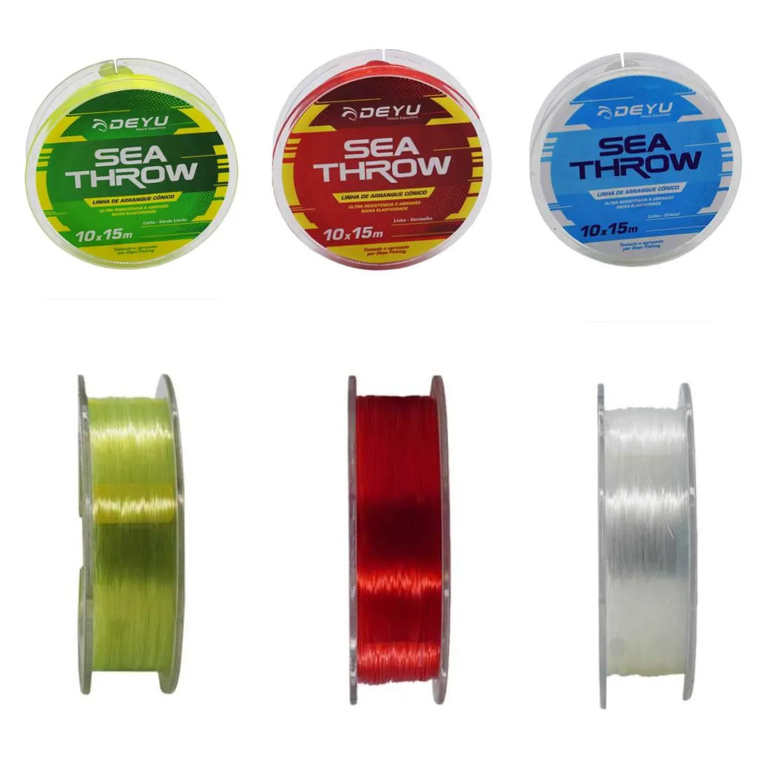Arranque Cônico Sea Throw Deyu - 10x15mts - 0,20~0,52mm