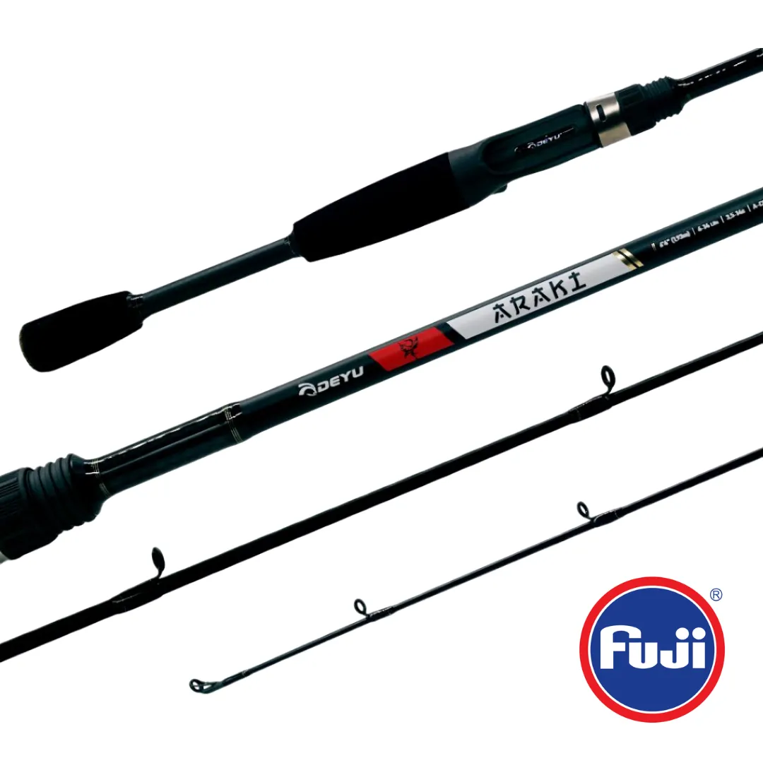 Vara Deyu Araki 6'4" (1,95m) | 4-10lbs - para Carretilha