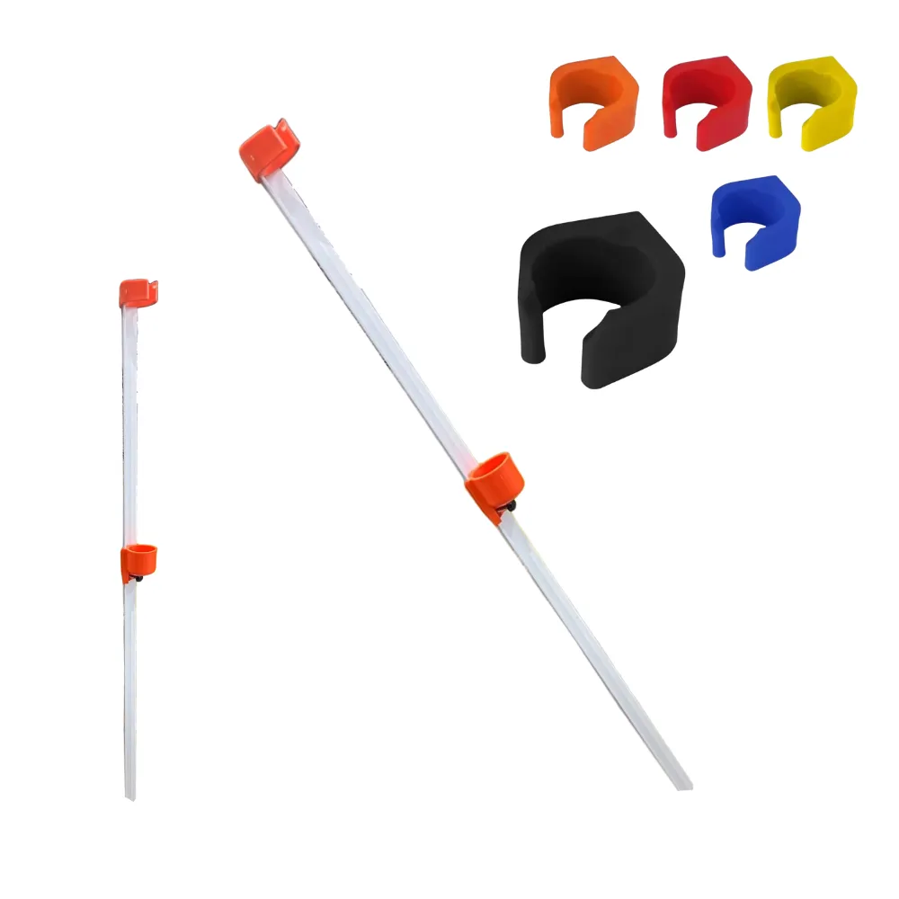 Suporte de Vara ADC Branco tipo Cantoneira l Spider - 1,20m