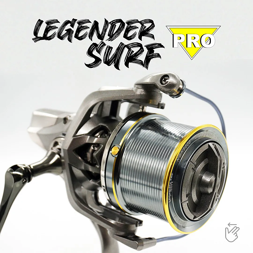 Molinete Legender Surf Pro NGK 8000 Drag 12kg
