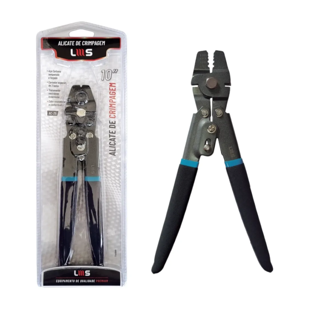 Alicate de Crimpagem Lumis 10'' - 25cm