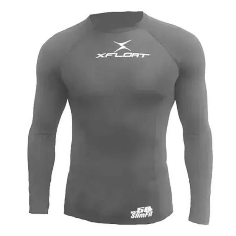 DUPLICADO - CAMISETA LYCRA ML XFLOAT AZUL