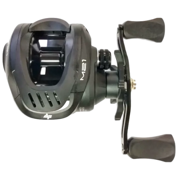 Carretilha Albatroz M21 Slim Black - Esquerda